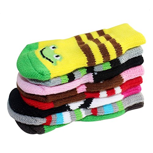 Rutschfeste Socken für Hunde, Stiefel, warme Baumwollsocken, Pfotenschutz, Größe M, 4 Stück Rutschfeste Socken für Hunde, Stiefel, warme Baumwollsocken, Pfotenschutz, Größe M, 4 Stück von Suammiitstrieadea