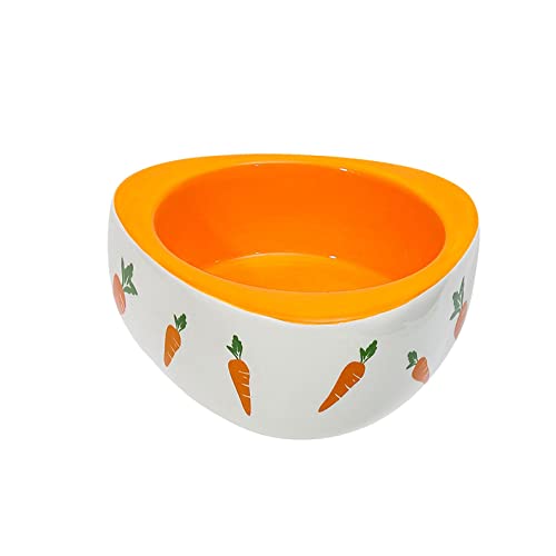 Rutschfester Futternapf für Kaninchen, für Igel, Rennmäuse, Welpen, Kätzchen, 11 x 4,5 cm, dreieckig, 11 x 4,5 cm, Dreieck Rutschfester Futternapf für Kaninchen, für Igel, Rennmäuse, Welpen, Kätzchen, 11 x 4,5 cm, dreieckig, 11 x 4,5 cm, Dreieck von Suammiitstrieadea