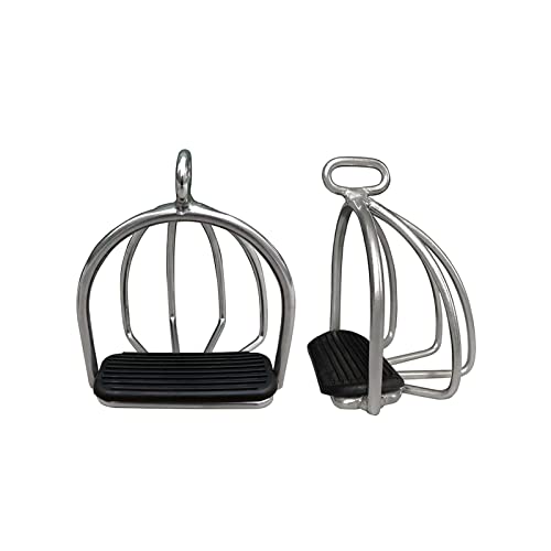 Suammiitstrieadea 2 Stück Reitsteigbügel Reitwerkzeug für Sicherheit Reitzubehör 11,5 x 3,3 cm von Suammiitstrieadea