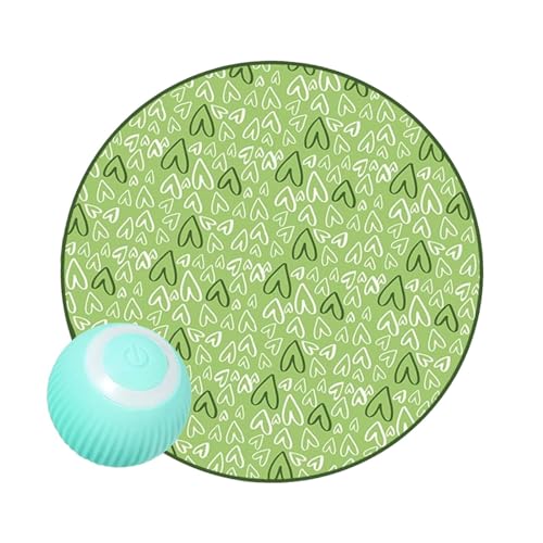 Suammiitstrieadea 2-in-1 simuliertes interaktives Jagd-Katzenspielzeug, schnelles Rollen, Verstecken und Suchen, Grün Suammiitstrieadea 2-in-1 simuliertes interaktives Jagd-Katzenspielzeug, schnelles Rollen, Verstecken und Suchen, Grün von Suammiitstrieadea