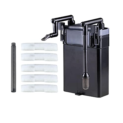 Suammiitstrieadea Aquarium-Außenfilter, Wandmontage, verstellbarer Wasserdurchfluss, 190 x 288 x 65 mm Suammiitstrieadea Aquarium-Außenfilter, Wandmontage, verstellbarer Wasserdurchfluss, 190 x 288 x 65 mm von Suammiitstrieadea