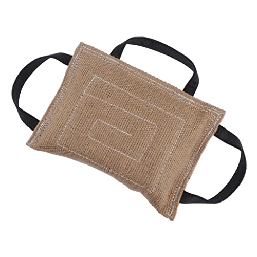 Suammiitstrieadea Beißspielzeug für Hunde mit Griff für Haustier-Kaukissen, 26 x 19 cm Suammiitstrieadea Beißspielzeug für Hunde mit Griff für Haustier-Kaukissen, 26 x 19 cm von Suammiitstrieadea