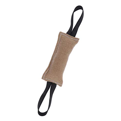 Suammiitstrieadea Beißspielzeug für Hunde mit Griff zum Kauen, Zerren, 20 cm, Schwarz, 20 cm Suammiitstrieadea Beißspielzeug für Hunde mit Griff zum Kauen, Zerren, 20 cm, Schwarz, 20 cm von Suammiitstrieadea