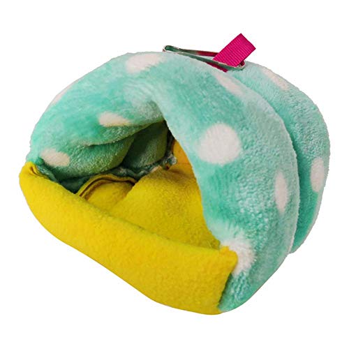 Suammiitstrieadea Hamster Plüsch-Hängematte Hängeschaukel Bett Höhle Grün Suammiitstrieadea Hamster Plüsch-Hängematte Hängeschaukel Bett Höhle Grün von Suammiitstrieadea