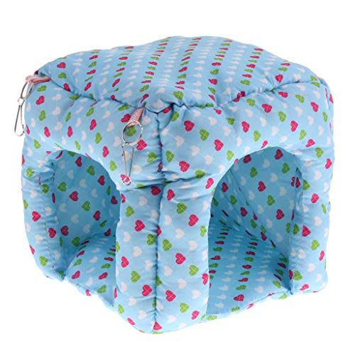 Suammiitstrieadea Hamsterbett, hängendes Haus, Spielzeug, warmes Baumwollzelt, Nest für Meerschweinchen, Kaninchen Suammiitstrieadea Hamsterbett, hängendes Haus, Spielzeug, warmes Baumwollzelt, Nest für Meerschweinchen, Kaninchen von Suammiitstrieadea