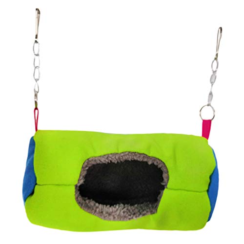 Suammiitstrieadea Haustier-Hamster-Hängematte, Vogel, Winter, Schlafbett, Nest für Kleintiere, Schlafkäfige L Suammiitstrieadea Haustier-Hamster-Hängematte, Vogel, Winter, Schlafbett, Nest für Kleintiere, Schlafkäfige L von Suammiitstrieadea