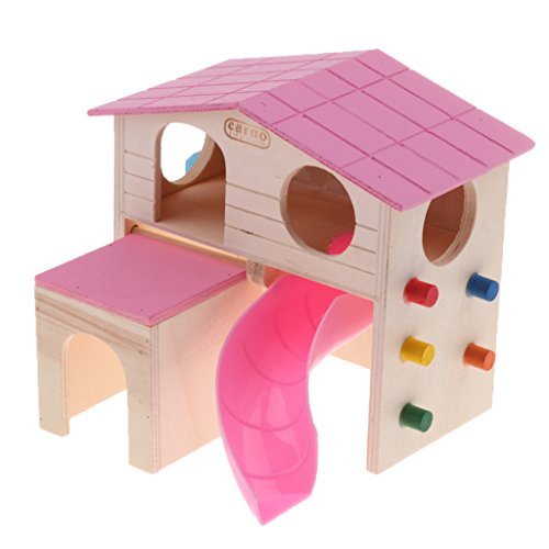 Suammiitstrieadea Haustier Holz Hamsterhaus Kleintier Kaninchen Maus Ratte Nager Spielhaus Zuhause Suammiitstrieadea Haustier Holz Hamsterhaus Kleintier Kaninchen Maus Ratte Nager Spielhaus Zuhause von Suammiitstrieadea