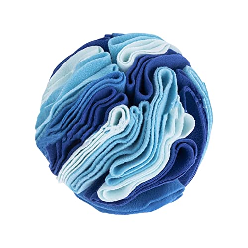 Suammiitstrieadea Haustier-Puzzle-Spielzeug, Kauspielzeug, interaktives Hundespielzeug, Ball für Spieltraining, Spielstil, L, Ozeanblau, 15 cm Suammiitstrieadea Haustier-Puzzle-Spielzeug, Kauspielzeug, interaktives Hundespielzeug, Ball für Spieltraining, Spielstil, L, Ozeanblau, 15 cm von Suammiitstrieadea