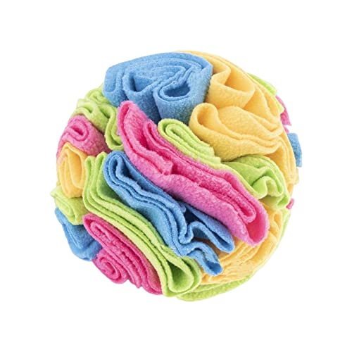 Suammiitstrieadea Haustier-Puzzle-Spielzeug, Lernspielzeug, interaktives Hundespielzeug, Ball zum Kauen von Welpen, Stil G, Bonbonfarbe, 20 cm Suammiitstrieadea Haustier-Puzzle-Spielzeug, Lernspielzeug, interaktives Hundespielzeug, Ball zum Kauen von Welpen, Stil G, Bonbonfarbe, 20 cm von Suammiitstrieadea