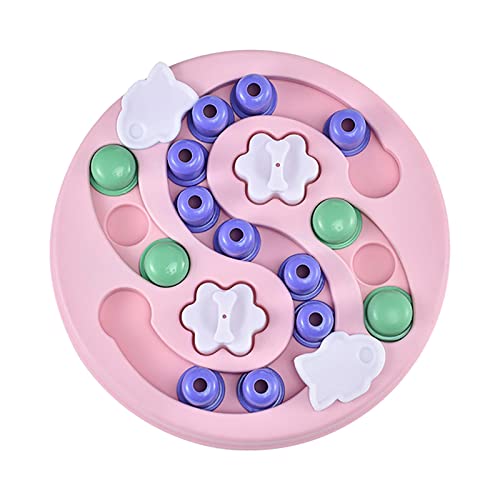 Suammiitstrieadea Hunde-Puzzle-Spielzeug, Haustierbedarf, interaktives Spielzeug, langsames Füttern, Futter-Puzzle, Rosa Suammiitstrieadea Hunde-Puzzle-Spielzeug, Haustierbedarf, interaktives Spielzeug, langsames Füttern, Futter-Puzzle, Rosa von Suammiitstrieadea