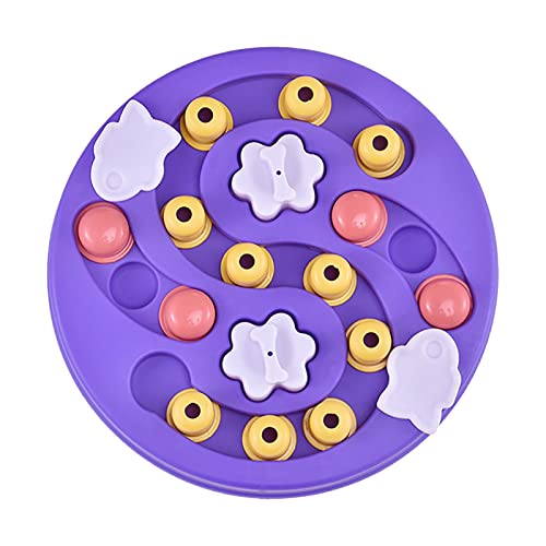 Suammiitstrieadea Hunde-Puzzle-Spielzeug, Haustierbedarf, interaktives Spielzeug, langsames Füttern, Futter-Puzzle, Violett Suammiitstrieadea Hunde-Puzzle-Spielzeug, Haustierbedarf, interaktives Spielzeug, langsames Füttern, Futter-Puzzle, Violett von Suammiitstrieadea