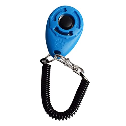 Suammiitstrieadea Hundetrainingspfeife, Haustier-Trainingspfeife, Klicker, verstellbar, Cyan von Suammiitstrieadea