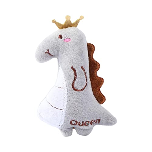 Suammiitstrieadea Katzenminze-Spielzeug, Geschenk, Kätzchen, interaktives Plüschtier, bissfest, Kauspielzeug, grauer Dinosaurier, 11,5 cm Suammiitstrieadea Katzenminze-Spielzeug, Geschenk, Kätzchen, interaktives Plüschtier, bissfest, Kauspielzeug, grauer Dinosaurier, 11,5 cm von Suammiitstrieadea