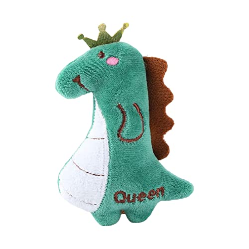 Suammiitstrieadea Katzenminze-Spielzeug, Geschenk, Kätzchen, interaktives Plüschtier, bissfest, Kauspielzeug, grüner Dinosaurier, 11,5 cm Suammiitstrieadea Katzenminze-Spielzeug, Geschenk, Kätzchen, interaktives Plüschtier, bissfest, Kauspielzeug, grüner Dinosaurier, 11,5 cm von Suammiitstrieadea
