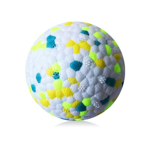 Suammiitstrieadea Kauspielzeug für Haustiere, tragbar, sensorischer Ball, Spielzeug, niedlich, interaktiv, Beißring, für drinnen und draußen, für Haushalt, Reisen, Zubehör, Blau / Gelb Suammiitstrieadea Kauspielzeug für Haustiere, tragbar, sensorischer Ball, Spielzeug, niedlich, interaktiv, Beißring, für drinnen und draußen, für Haushalt, Reisen, Zubehör, Blau / Gelb von Suammiitstrieadea