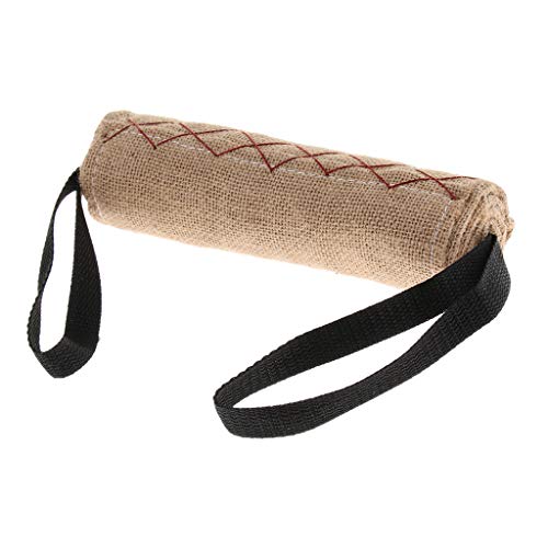 Suammiitstrieadea Langlebiges Hundespielzeug mit 2 Griffen für Hunde, Haustier-Training, klein, beige, klein Suammiitstrieadea Langlebiges Hundespielzeug mit 2 Griffen für Hunde, Haustier-Training, klein, beige, klein von Suammiitstrieadea