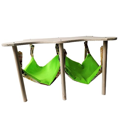 Suammiitstrieadea Meerschweinchen-Hängematte, schlafendes Meerschweinchen-Versteck für Ratten, Hamster, Zwergkaninchen, 40 x 30 x 24 cm Suammiitstrieadea Meerschweinchen-Hängematte, schlafendes Meerschweinchen-Versteck für Ratten, Hamster, Zwergkaninchen, 40 x 30 x 24 cm von Suammiitstrieadea