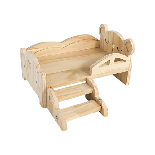 Suammiitstrieadea Meerschweinchenbett, stabiles Kleintierbett für Frettchen, Bartagamen, Hamster, kleiner Bär Suammiitstrieadea Meerschweinchenbett, stabiles Kleintierbett für Frettchen, Bartagamen, Hamster, kleiner Bär von Suammiitstrieadea