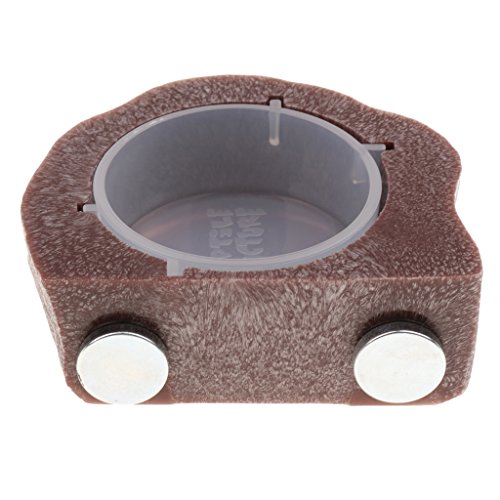 Suammiitstrieadea Mini-Futterstation für Gecko-Diät, Futter oder Wasser, magnetisch, Braun Suammiitstrieadea Mini-Futterstation für Gecko-Diät, Futter oder Wasser, magnetisch, Braun von Suammiitstrieadea