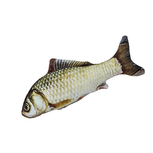 Suammiitstrieadea Pet Cat Chewing Toy Kitty Interactive Fish Toy Play Toy Catnip Included ##1 Suammiitstrieadea Pet Cat Chewing Toy Kitty Interactive Fish Toy Play Toy Catnip Included ##1 von Suammiitstrieadea