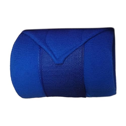 Suammiitstrieadea Pferdebeinbandagen, Fleece, dick, für Rennen, Reiten, Zubehör, Training, Blau, 4 Stück Suammiitstrieadea Pferdebeinbandagen, Fleece, dick, für Rennen, Reiten, Zubehör, Training, Blau, 4 Stück von Suammiitstrieadea