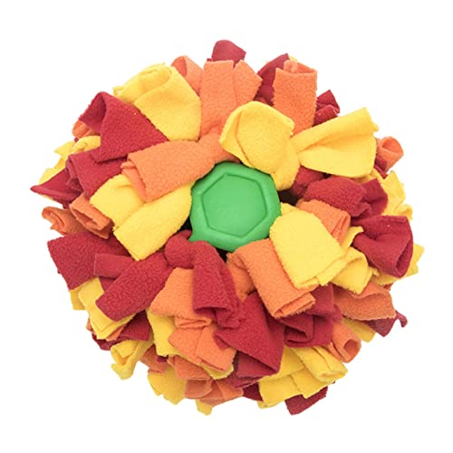 Suammiitstrieadea Schnüffelbälle für Haustiere, interaktives Spiel, Geschenke, Leckerli-Spielspaß, Gelb, Rot, Orange Suammiitstrieadea Schnüffelbälle für Haustiere, interaktives Spiel, Geschenke, Leckerli-Spielspaß, Gelb, Rot, Orange von Suammiitstrieadea