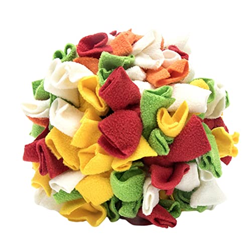 Suammiitstrieadea Schnüffelbälle für Haustiere, interaktives Spielgeschenk, Leckerli-Spielspaß, 4 Farben, 5 Farben, Nr. 1 Suammiitstrieadea Schnüffelbälle für Haustiere, interaktives Spielgeschenk, Leckerli-Spielspaß, 4 Farben, 5 Farben, Nr. 1 von Suammiitstrieadea