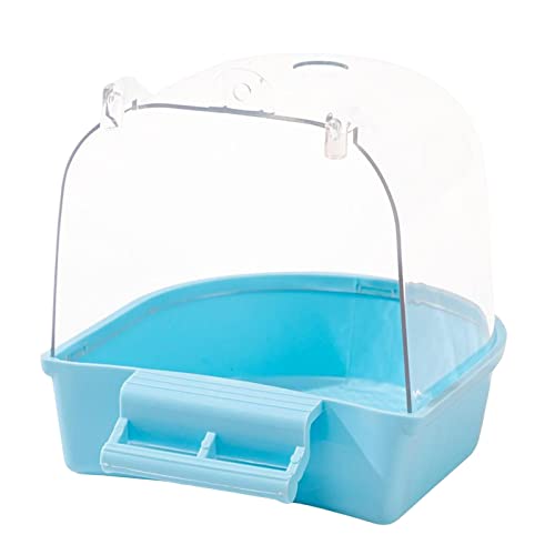 Suammiitstrieadea Vogelbadewanne für kleine Vögel, Sittiche, Käfige, Papageien, Blau Suammiitstrieadea Vogelbadewanne für kleine Vögel, Sittiche, Käfige, Papageien, Blau von Suammiitstrieadea