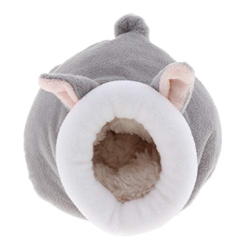 Suammiitstrieadea Warmes Winterbett für Kaninchen, Meerschweinchen, Hamster, niedlich, klein, Grau Suammiitstrieadea Warmes Winterbett für Kaninchen, Meerschweinchen, Hamster, niedlich, klein, Grau von Suammiitstrieadea