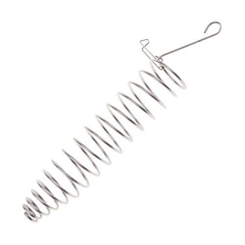 Tragbarer Spiral-Futterspender aus Stahl für Vögel, Papageien, Frucht, Reis-Halter, Spielzeug Tragbarer Spiral-Futterspender aus Stahl für Vögel, Papageien, Frucht, Reis-Halter, Spielzeug von Suammiitstrieadea