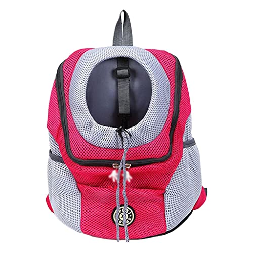 Tragetasche für Haustiere, Hunde, Katzen, Schultertasche, Reisetasche, Rucksack, Tasche, Rosarot, Größe S von Suammiitstrieadea