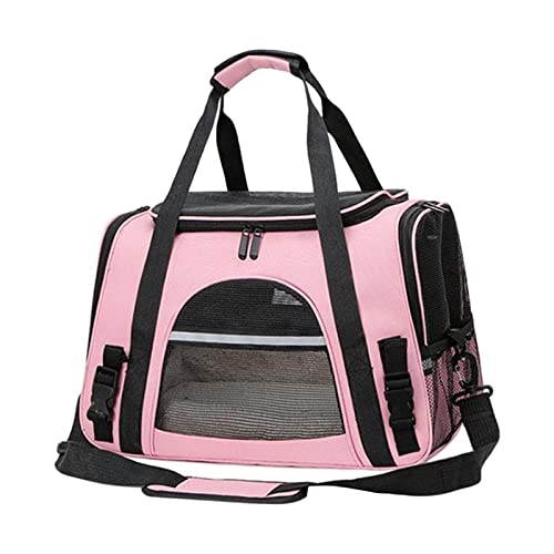 Transporttasche für kleine Hunde und Katzen, bequem, weich, Rosa Transporttasche für kleine Hunde und Katzen, bequem, weich, Rosa von Suammiitstrieadea