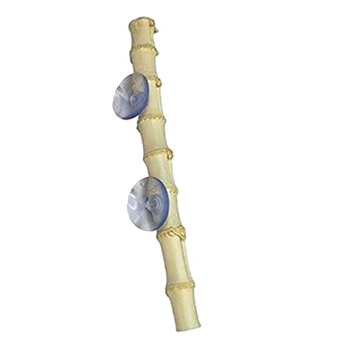 Vogel-Sitzstange, Dekoration, Kauspielzeug, Papageienständer, Spielzeug für Nymphensittiche, Kanarienvögel, Bambuswurzel Vogel-Sitzstange, Dekoration, Kauspielzeug, Papageienständer, Spielzeug für Nymphensittiche, Kanarienvögel, Bambuswurzel von Suammiitstrieadea