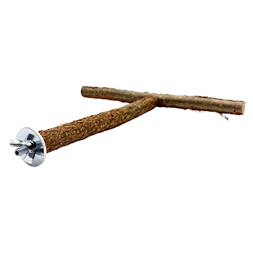 Vogel-Sitzstange für Papageien, Spielplatz, Vogel-Fitnessstudio, natürliche Holzstange Vogel-Sitzstange für Papageien, Spielplatz, Vogel-Fitnessstudio, natürliche Holzstange von Suammiitstrieadea