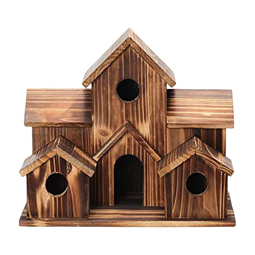 Vogelhäuser aus Holz, Kolibri-Nest zum Aufhängen für Innenhof, Hinterhof, Dekoration Vogelhäuser aus Holz, Kolibri-Nest zum Aufhängen für Innenhof, Hinterhof, Dekoration von Suammiitstrieadea