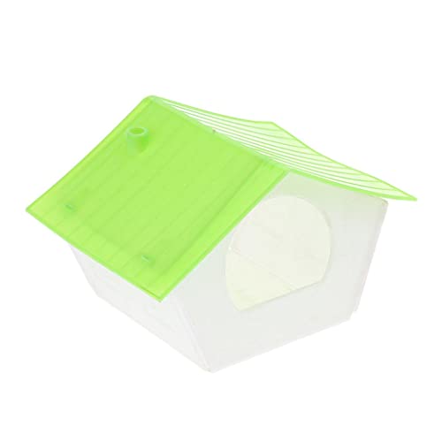Vogelhaus für Haustiere, Vogelnest, Spatzen, Zucht, Nistkäfig, Box S01, weiß + grün, S01 Vogelhaus für Haustiere, Vogelnest, Spatzen, Zucht, Nistkäfig, Box S01, weiß + grün, S01 von Suammiitstrieadea
