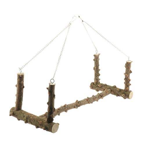 Vogelkäfig Papagei Groß Holz Schaukel Ständer Papagei Vogel Sitzstange Ständer Vogelkäfig Papagei Groß Holz Schaukel Ständer Papagei Vogel Sitzstange Ständer von Suammiitstrieadea