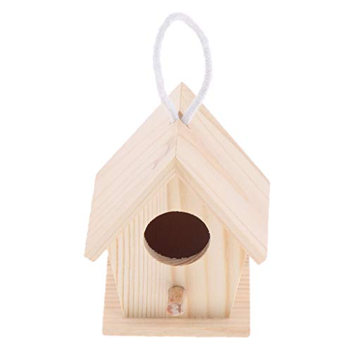 Vogelnest Naturholzhaus DIY Papagei Sittich hängende Hamsterkäfig Box Vogelnest Naturholzhaus DIY Papagei Sittich hängende Hamsterkäfig Box von Suammiitstrieadea