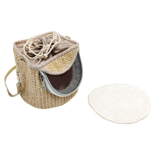 Vogeltragetasche Reise Schultertasche für Sittiche Wellensittiche kleine Papageien Leichter Kaffee Vogeltragetasche Reise Schultertasche für Sittiche Wellensittiche kleine Papageien Leichter Kaffee von Suammiitstrieadea