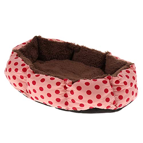 Weiches und bequemes rundes Hunde- und Katzenbett mit Punktemuster Weiches und bequemes rundes Hunde- und Katzenbett mit Punktemuster von Suammiitstrieadea