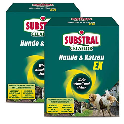 Substral-Celaflor Hunde & Katzen Ex Fernhaltemittel-Granulat Sparpaket, 2 x 200 g + Zeckenzange mit Lupe Substral-Celaflor Hunde & Katzen Ex Fernhaltemittel-Granulat Sparpaket, 2 x 200 g + Zeckenzange mit Lupe von Substral-Celaflor