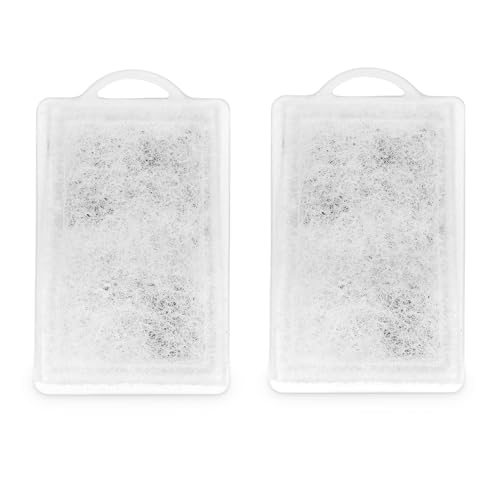 SubstrateSource Mighty Aquariumfilter-Ersatzmedien – Ersatz für Aquarium-Filter, hängende kleine Aquarium-Filterkartusche, L MG12 Ersatzkartusche, 2er-Pack von SubstrateSource