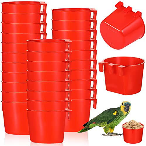 30 Stück Käfigbecher Vögel Futterspender Vogel Wasserspender Hängende Wachteln Bewässerung Kunststoff Hühner Fütterung Bewässerung für kleine Stall Papageien Sittiche PET Geflügel Taube Wildhuel 30 Stück Käfigbecher Vögel Futterspender Vogel Wasserspender Hängende Wachteln Bewässerung Kunststoff Hühner Fütterung Bewässerung für kleine Stall Papageien Sittiche PET Geflügel Taube Wildhuel von Suclain