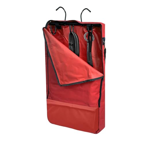 Sucritude Bridle Bag | Zubehör Tragetasche Mit 3-Zacken Gestell,Großvolumige Reitorganizer Tasche Für Geschirr Zaumzeug Halfter Seil Sucritude Bridle Bag | Zubehör Tragetasche Mit 3-Zacken Gestell,Großvolumige Reitorganizer Tasche Für Geschirr Zaumzeug Halfter Seil von Sucritude
