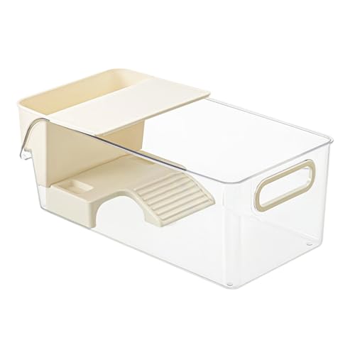 Sucritude Schildkrötenbecken | Schildkrötenterrarium - Klare Aufzuchtbox Mit Sonnenplateau Für Kleine Haustiere Wie Fische Reptilien Krebse Geckos Und Krabben Sucritude Schildkrötenbecken | Schildkrötenterrarium - Klare Aufzuchtbox Mit Sonnenplateau Für Kleine Haustiere Wie Fische Reptilien Krebse Geckos Und Krabben von Sucritude