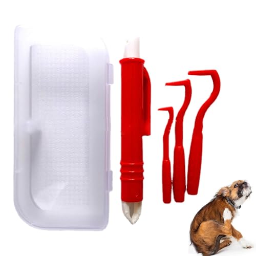 Zeckenentferner Set Für Hunde Katzen, Zeckenzange Zeckenhaken, Zeckenpinzette Hund, 3er Set Zeckenhaken Und 1er Set Zeckenpinzetten, Perfekter Zeckenentferner Für Jedes Zeckennotfallset Zeckenentferner Set Für Hunde Katzen, Zeckenzange Zeckenhaken, Zeckenpinzette Hund, 3er Set Zeckenhaken Und 1er Set Zeckenpinzetten, Perfekter Zeckenentferner Für Jedes Zeckennotfallset von Sucritude