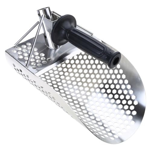 Ergonomischer Sandsieb Mit Metallerkennung Sandschaufel Aus Edelstahl Für Die Schatzsuche Strand Unter Wasser Ergonomischer Sandsieb Mit Metallerkennung Sandschaufel Aus Edelstahl Für Die Schatzsuche Strand Unter Wasser von SueaLe