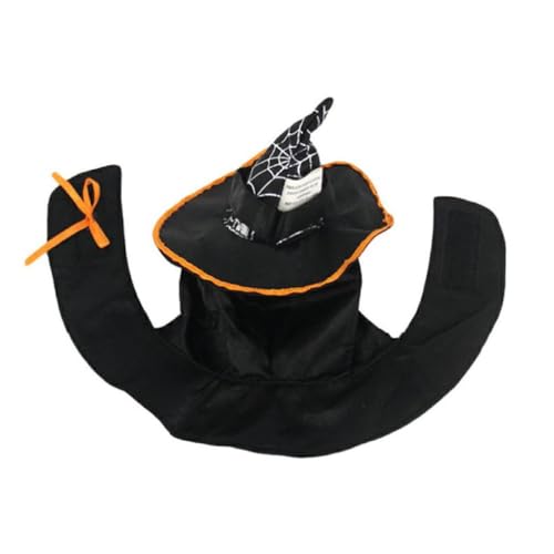 SueaLe Halloween Thema Schelmische Katze Hunde Cosplay Niedlicher Festival Tierhut Mit Verstellbarem Halsband Cosplay Zubehör Cosplay Für Haustier Halloween Cosplay Requisiten von SueaLe