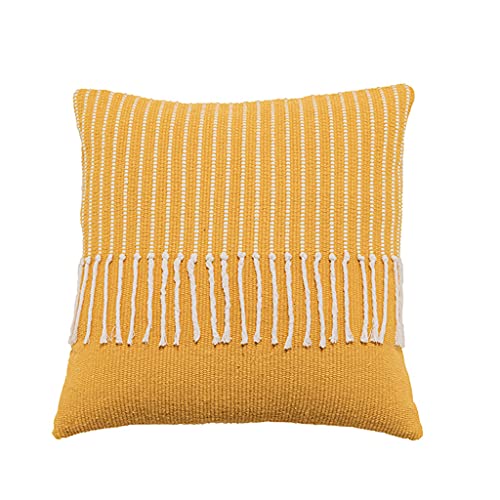 SueaLe Marokko Tufted Kissen Für Häuse Gestreifte Gewebte Strickfris von SueaLe