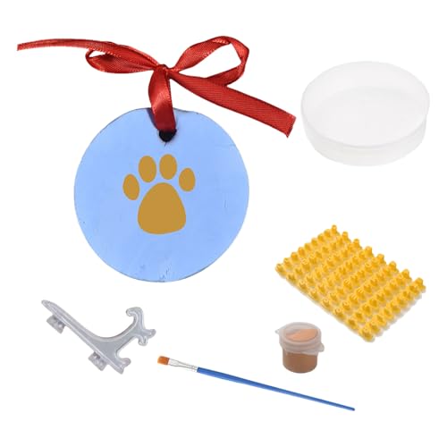 SueaLe Pet Paws Print Ornament Set Enthält Dekoratives Display Für Einzigartige Kaitesakes. SueaLe Pet Paws Print Ornament Set Enthält Dekoratives Display Für Einzigartige Kaitesakes. von SueaLe
